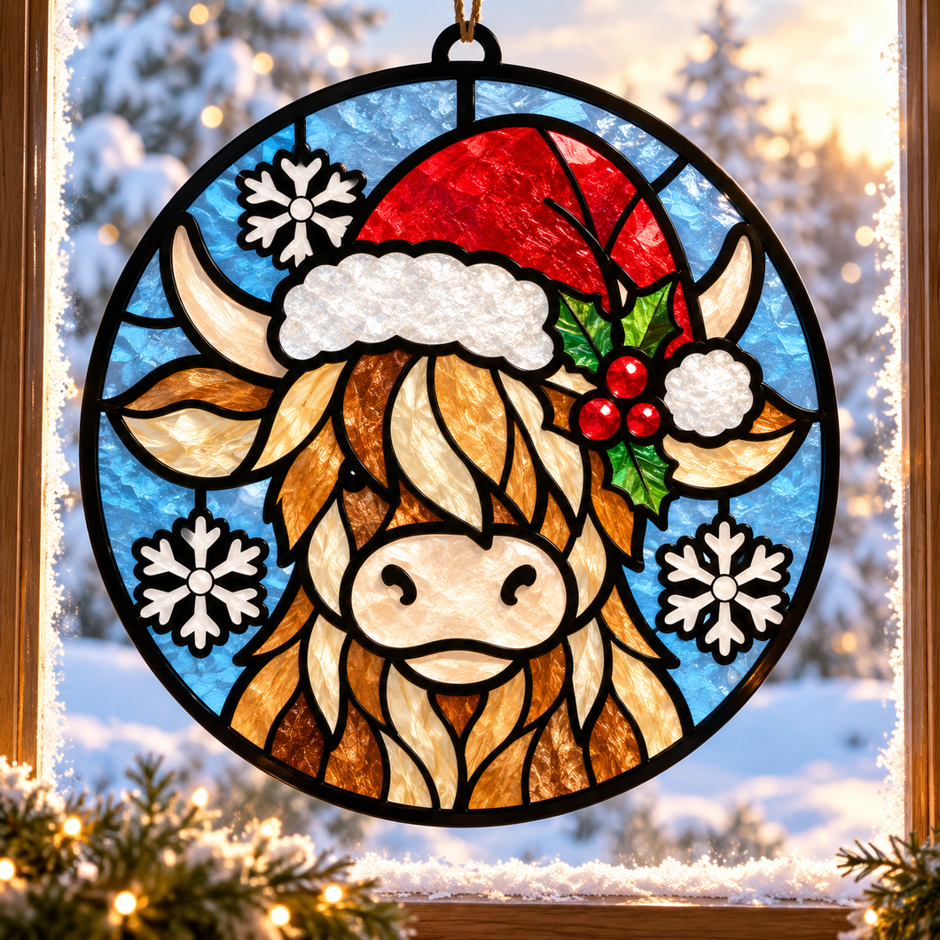 12/07/26-Christmas Faux Stained Glass