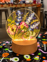 11/4/26-Resin Floral Table Lights