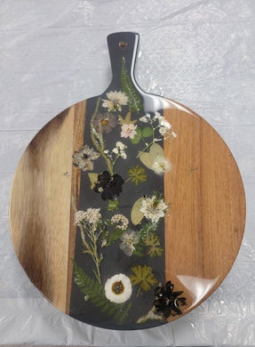 3/27/25-Pressed Flower Resin Boards *SOLD OUT*