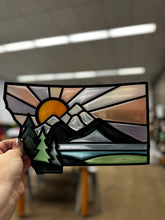 07/16/26-Montana Scene Faux Stained Glass