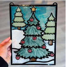 12/07/26-Christmas Faux Stained Glass