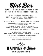 6/7/24-June Build a Brim Hat Bar