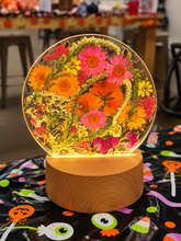 11/4/26-Resin Floral Table Lights