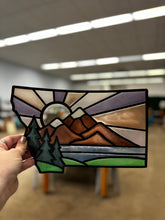07/16/26-Montana Scene Faux Stained Glass