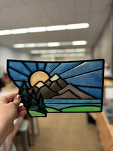 07/16/26-Montana Scene Faux Stained Glass