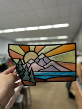 07/16/26-Montana Scene Faux Stained Glass