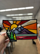 07/16/26-Montana Scene Faux Stained Glass