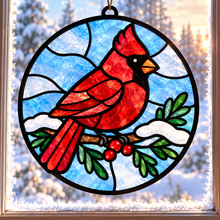 12/07/26-Christmas Faux Stained Glass