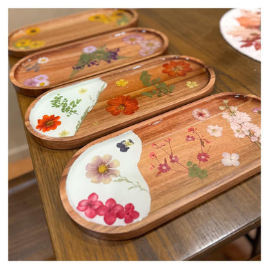 3/3/25-Resin Pressed Flower Tray Workshop