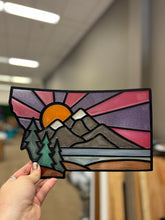 07/16/26-Montana Scene Faux Stained Glass