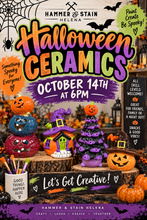 10/14/26-Halloween Ceramic Workshop