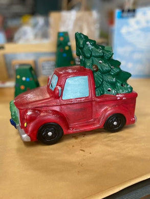12/12/23-Ceramic Christmas Truck Workshop *SOLD OUT*
