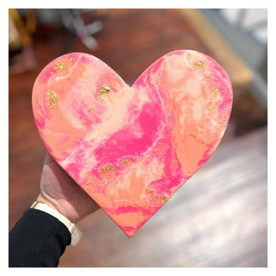 2/6/25-Heart Resin Cutting Board Workshop