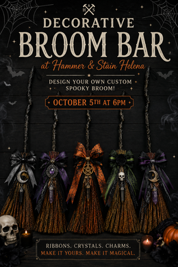 10/20/26-Under the Harvest Moon Broom Bar *SOLD OUT*