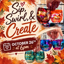 10/26/26-Sip, Swirl & Create: Resin Wine Glass Workshop