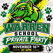 11/16/26-Warren School Private Party