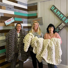 10/9/23-Chunky Knit Blanket Workshop